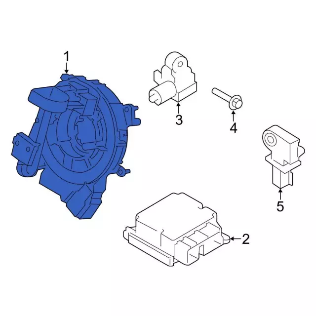 2016-2019 Ford Clock Spring GB5Z-14A664-F