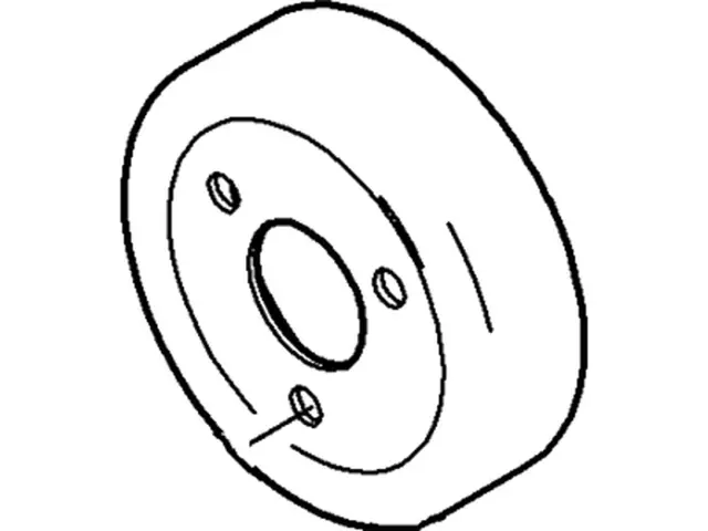 1998-2004 Ford Engine Water Pump Pulley XS4Z-8509-AA | TascaParts.com