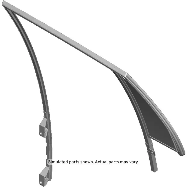 Passenger Side Rear Door Stationary Window