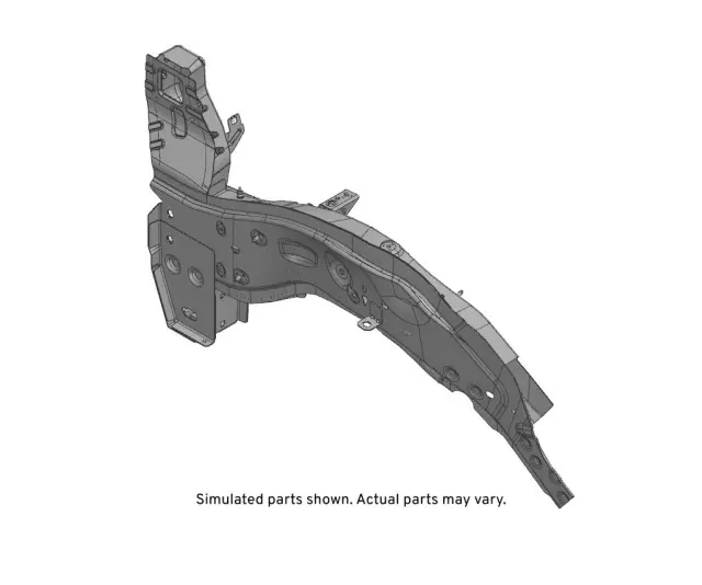 Driver Side Front Compartment Front Lower Side Rail