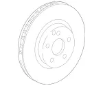 Disc Brake Rotor Front