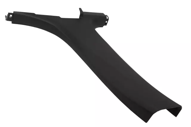Black Driver Side Center Pillar Lower Trim Panel