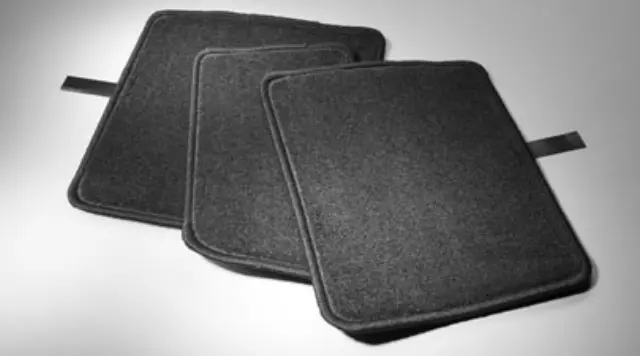 Carpet Floor Mats - Rear - Black