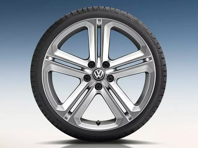 21 Inch Mallory Wheel - Sterling Silver - Volkswagen (7P6-071-491-88Z)
