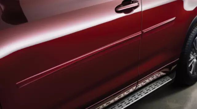 Body Side Moldings - Obsidian