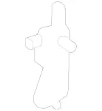 2016-2019 Mercedes-Benz Upper Hinge