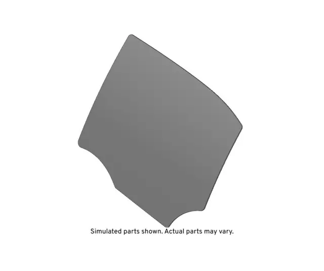 Rear Driver Side Door Window