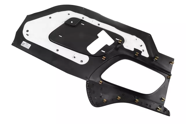Black Driver Side Front Floor Console Extension Panel