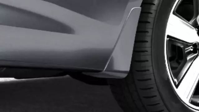 Splash Guards - Front K23 Silver - Brilliant Silver Metallic