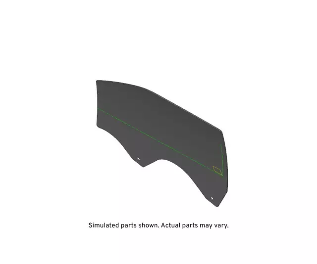 Front Passenger Side Door Window