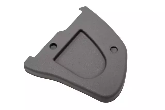 Dark Ash Gray Rear Passenger Side Seat Front Riser Finish Cover