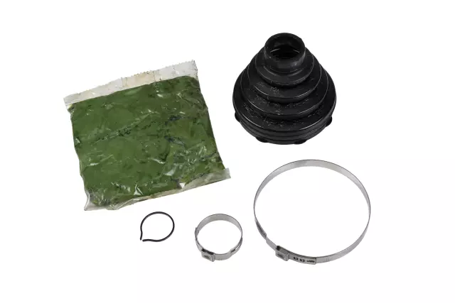 Rear Wheel Half-Shaft Outer Constant Velocity (CV) Boot Kit with Clamps and Ring