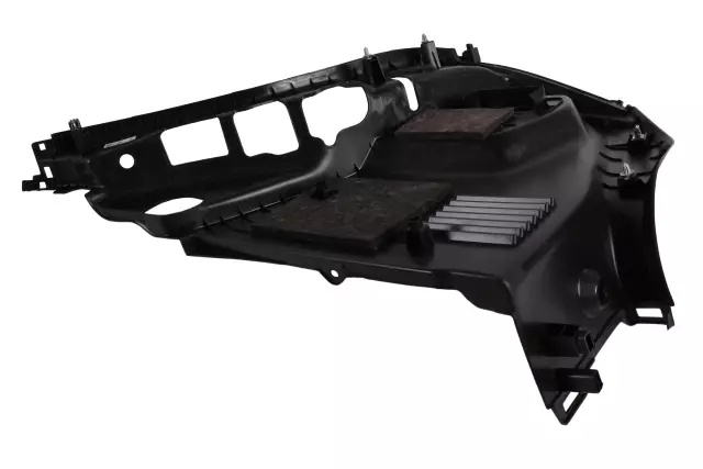 Jet Black Driver Side Quarter Lower Rear Trim Panel