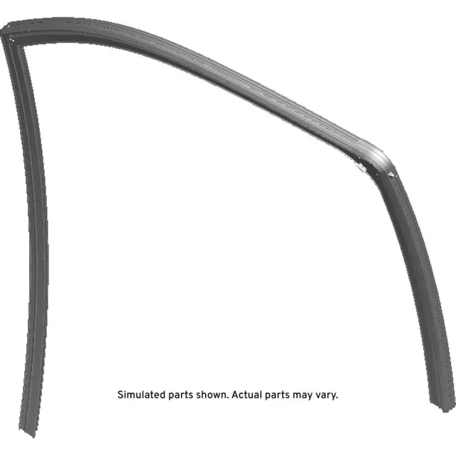 Front Passenger Side Door Window Weatherstrip