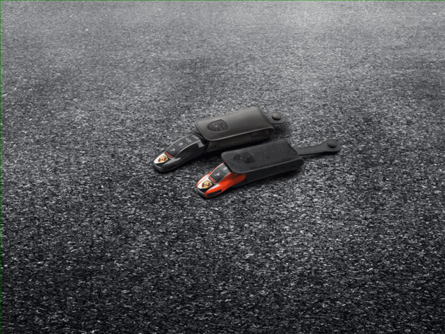 Key Pouch In Leather - Espresso