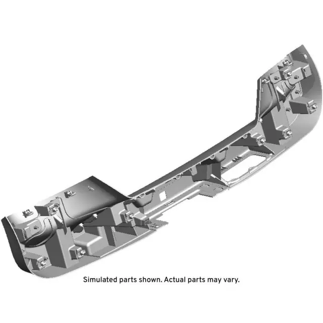 Jet Black Liftgate Lower Trim Panel