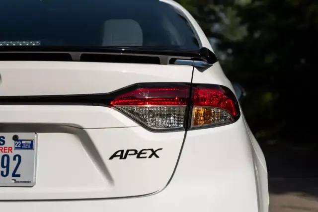 Exterior Emblem, Apex, Black - Toyota (PT413-02210-03)