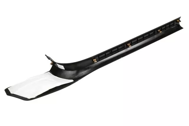 23473044 - Jet Black Front Driver Side Door Sill Garnish Molding
