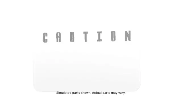 Battery Removal Caution Label