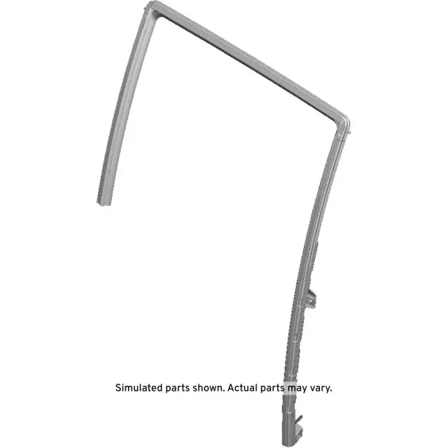 Rear Driver Side Door Window Weatherstrip