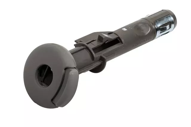 Medium Ash Gray Rear Driver Side Seat Head Restraint Guide