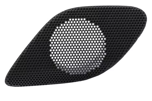 Jet Black Driver Side Windshield Garnish Molding Speaker Grille