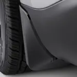 Rear Molded Splash Guards - Satin Nickel