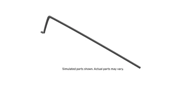 Passenger Side Center Pillar Upper Auxiliary Weatherstrip