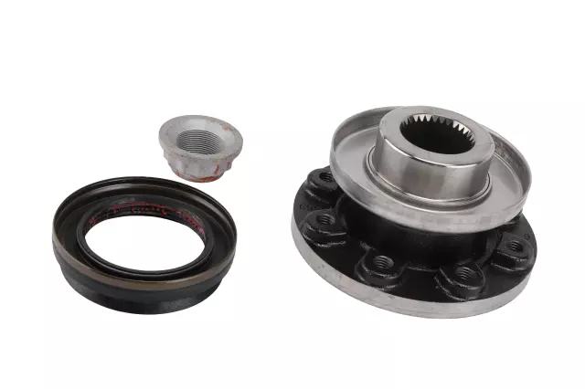 Differential Drive Pinion Gear Yoke with Nut, Seal, and Tag