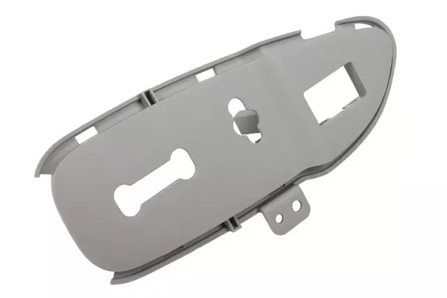 Light Titanium Passenger Seat Adjuster Switch Bezel