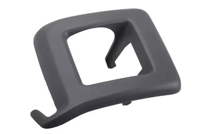 Jet Black Rear Folding Seat Latch Release Handle Bezel