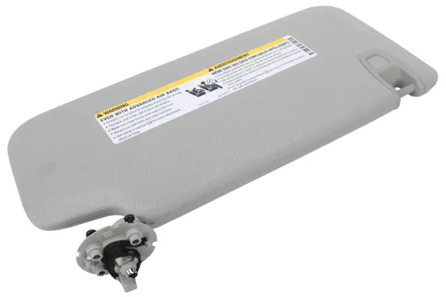 Very Light Platinum Driver Side Sun Visor