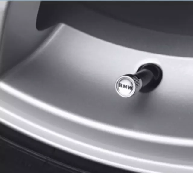 Roundel Logo Valve Stem Caps Set