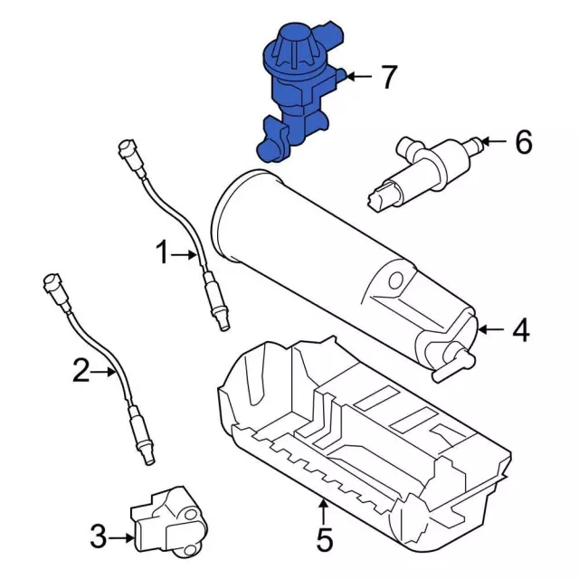 6f9z9f945aa - Ford Vapor Canister Purge Solenoid | Levittown Ford