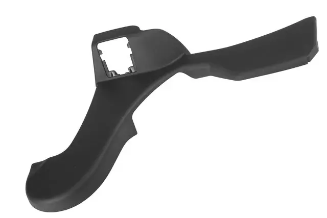 Jet Black Rear Driver Side Seat Track Rear Outboard Cover