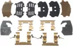2007-2019 Nissan - Hardware Kit-Front Disc Brake Pad