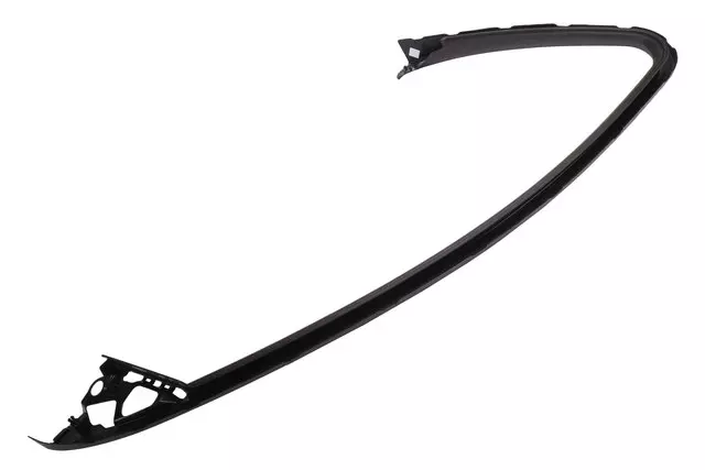 Jet Black Front Passenger Side Door Garnish Molding