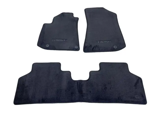 GGCCM Tailored Black Rubber Floor Mats For KIA Niro Hybrid 2016-2022 – 3-Piece Set, Waterproof