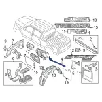 2023-2024 Ford - Rear Deflector