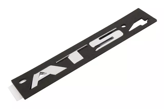 Bright Chrome Deck Lid ATS Emblem