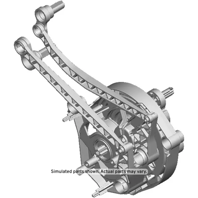 HVAC Heater Mode Door Lever