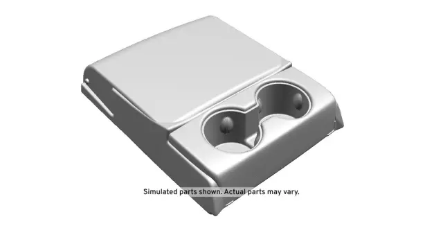 Light Wheat Rear Seat Armrest