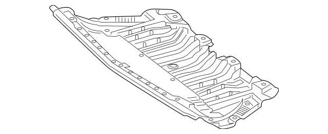213-520-42-00 - Cover, Engine Comp Lower 2015-2026 Mercedes-Benz