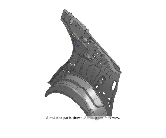 Driver Side Quarter Inner and Rear Wheelhouse Panel