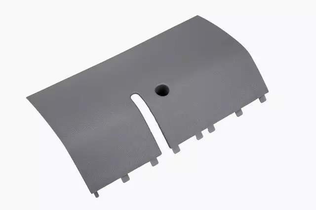 Dark Ash Gray Rear Passenger Side Seat Riser Finish Cover