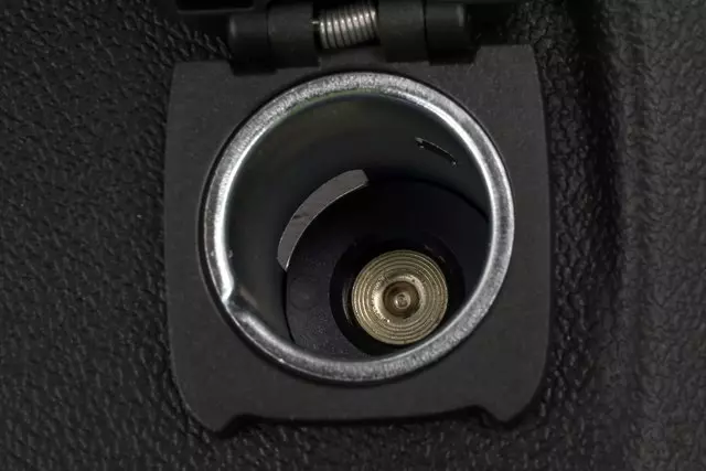 Jet Black Front Floor Console Rear Trim Panel