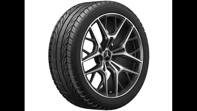 214-401-18-00-7X23 - Amg Light-Alloy Wheel, 9 J X 20 Et 32, Black