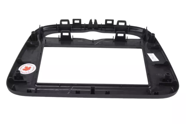 Jet Black Instrument Panel Radio Front Trim Plate