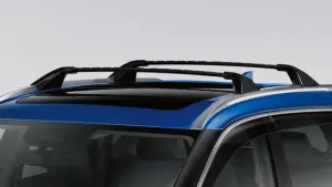 Black Roof Rail Crossbars