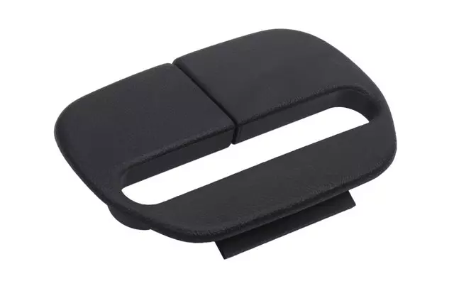 Ebony Rear Seat Belt Opening Bezel